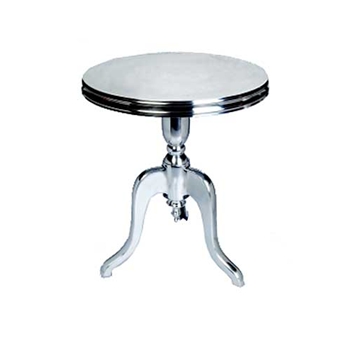 Tri-Foot Aluminum Side Table