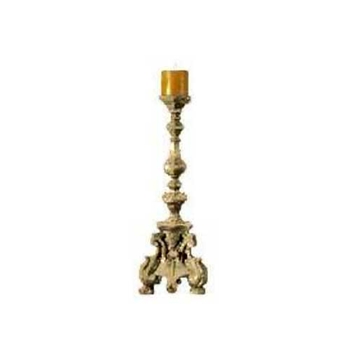 Cathedral Gold Candleholder (22in)