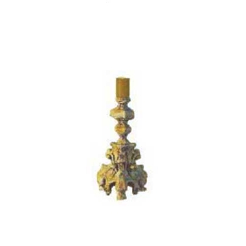 Cathedral Gold Candleholder (15in)