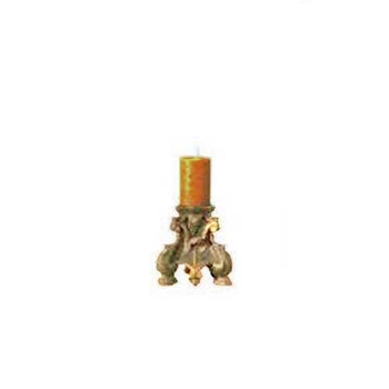Cathedral Gold Candleholder (8in)
