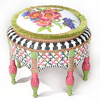 Flower Market Ottoman