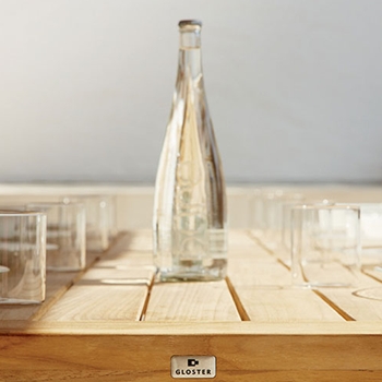 Square Teak Collection