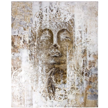 Buddha Lady Oil Print