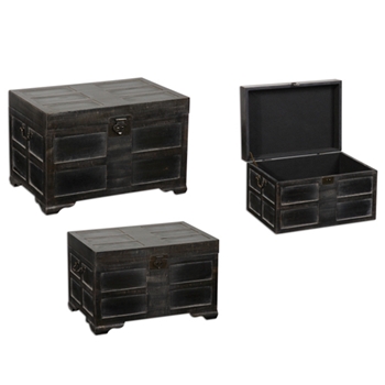 Sidony Ebony Chest/ Set of 3