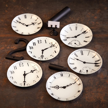 Clock Plates/Set of 6