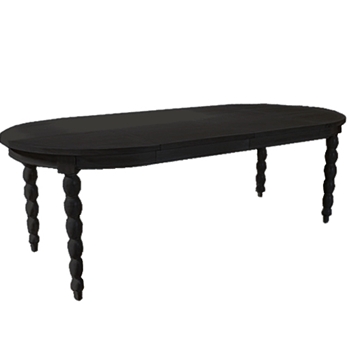 Dauphine Black Table (Ext)
