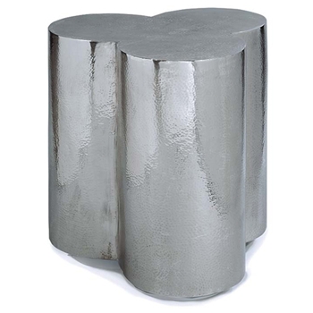 Clover Nickel Side Table