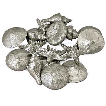 Mini Assorted Silver Shells