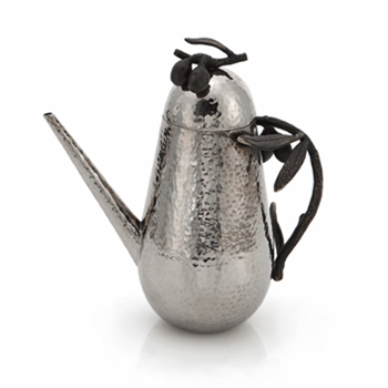 Olive Nickel Cruet