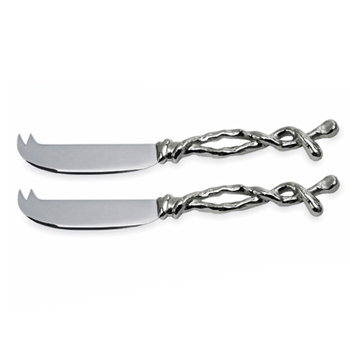 Wisteria Stainless Steel Cheese Knife