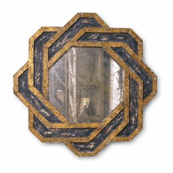 Chained Gold/Black Mirror