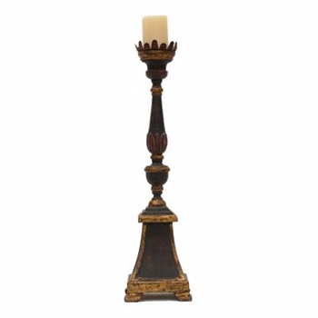 French Black Alter Candle