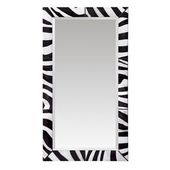Oliver Zebra Hide Mirror