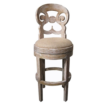 Saragossa Natural Bar Stool
