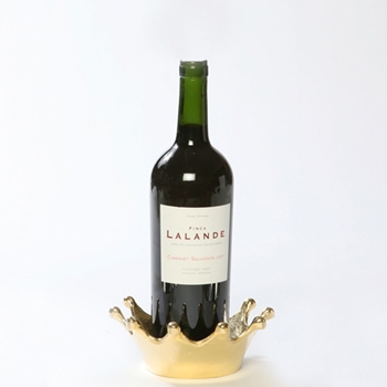Crown Gold Wine Caddy