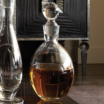Egg Shape Clear Decanter