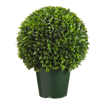 Bayleaf Ball Green Topiary 29in