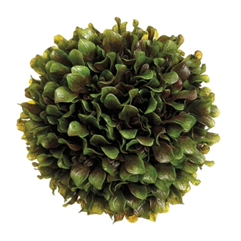 Green Leaf Globe 8in