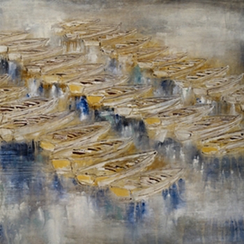 Tethered II (54in x 54in)