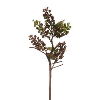 Berry Burgundy Cluster 16in