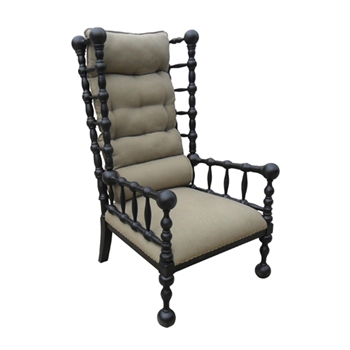 Bone Wing Back 32W x 32D x 55H