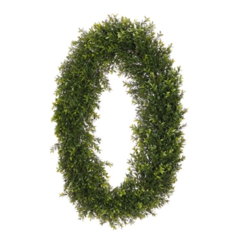 Boxwood Oval Wreath 30in