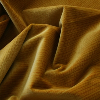 Ochre Velvet Amboise Striae