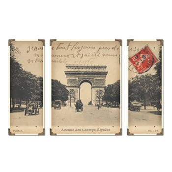Arc Triomphe Triptych