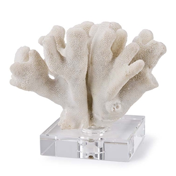 Coral White Mitten