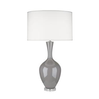 Audrey Taupe Table Lamp
