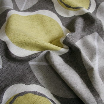 Citron Print Modernista Pewter