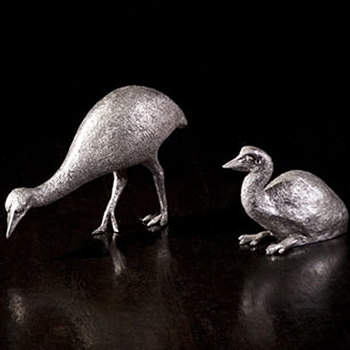 Cassowary Chickens/ Set of 2