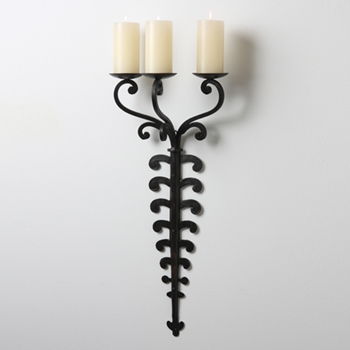 Ferro Patina Sconce