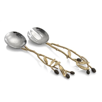 Olive Branch Salad Servers