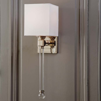 Crystal Torch Sconce