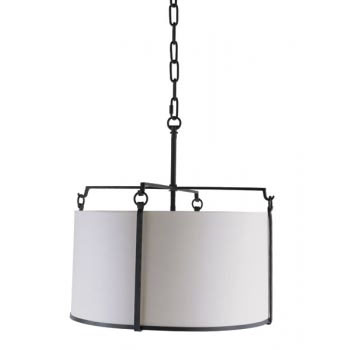 Aspen Large Iron Drum Chandelier