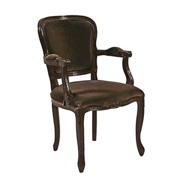 Louver French Arm Chair