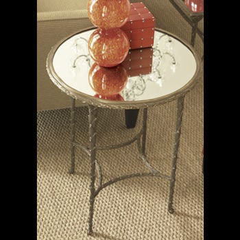 Organic Mirror Sidetable