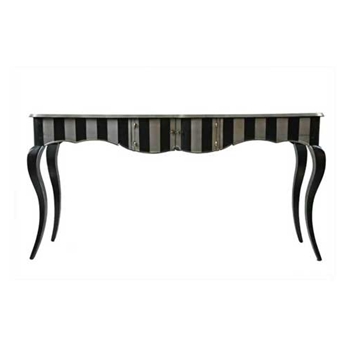 Black & White Cavalier Console