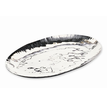 Luna Stainless Steel Oval Platter (S)