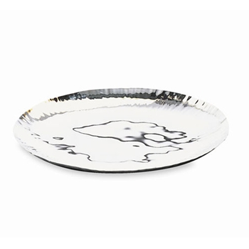 Luna Stainless Steel Round Plate