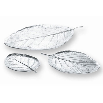 Forest Leaf Aluminum Tray