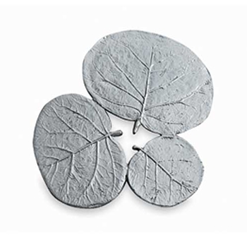 Botanical Leaf Nickel Trivet