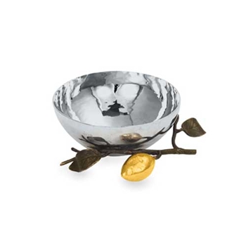 Lemonwood Stainless Steel Nut Bowl
