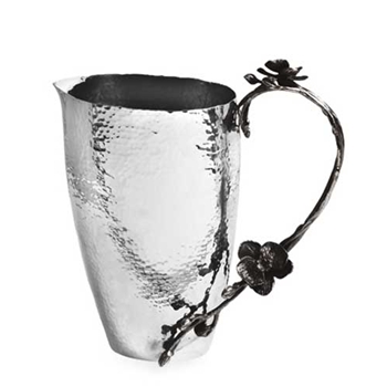 Black Orchid Stainless Steel Jug