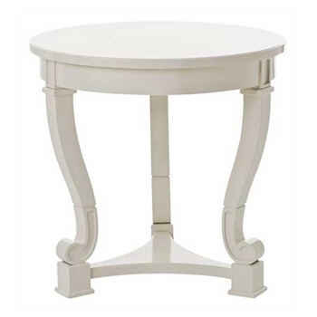 Dorothy White Side Table