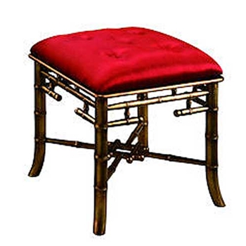 Chippendale Red Bench