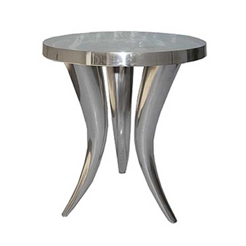 Miami Horn Aluminum Side Table