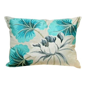 Boudard Turquoise Cushion