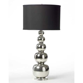 Silver Gourds Table Lamp